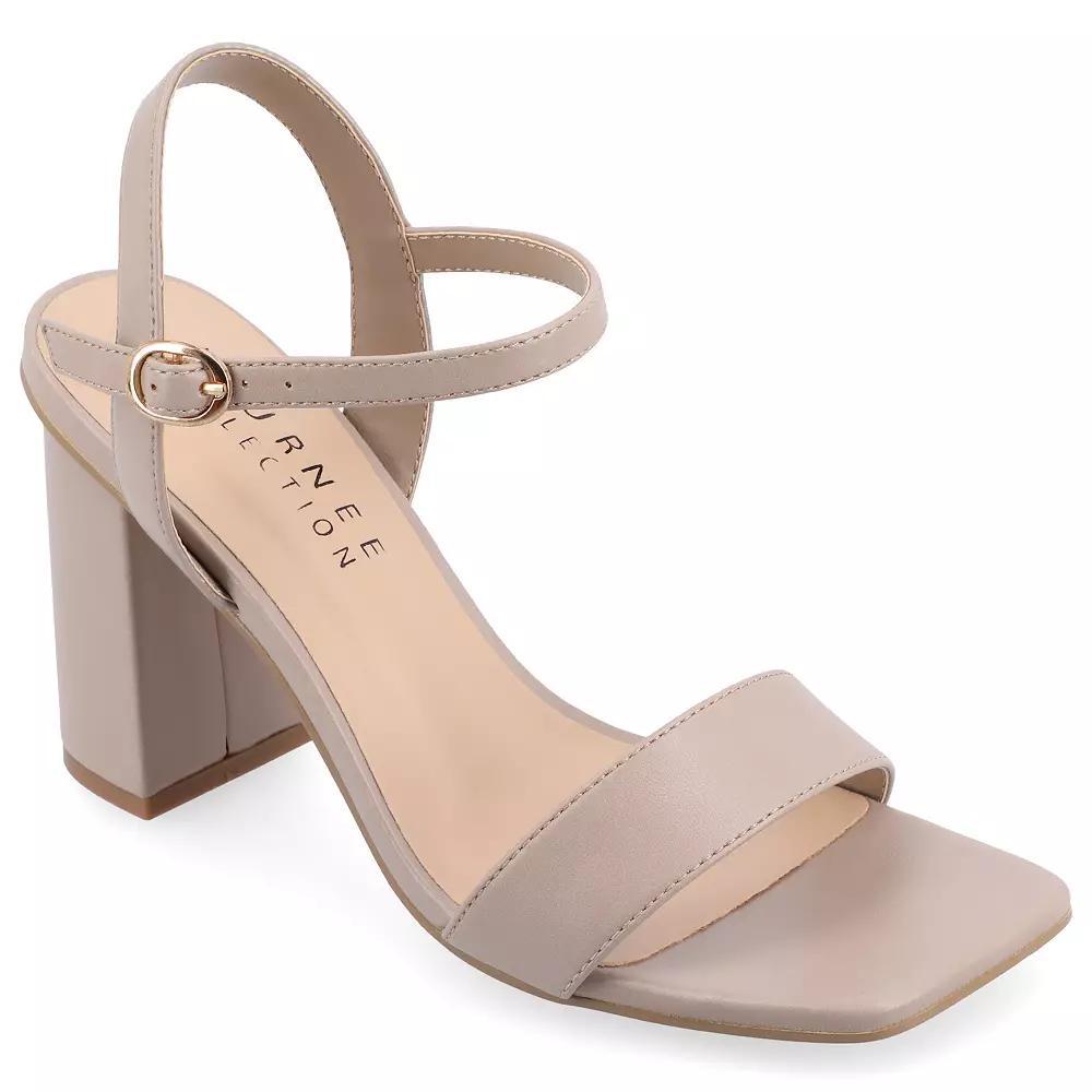 Journee Tru Comfort Foam Tivona Womens Dress Heels Brown Product Image