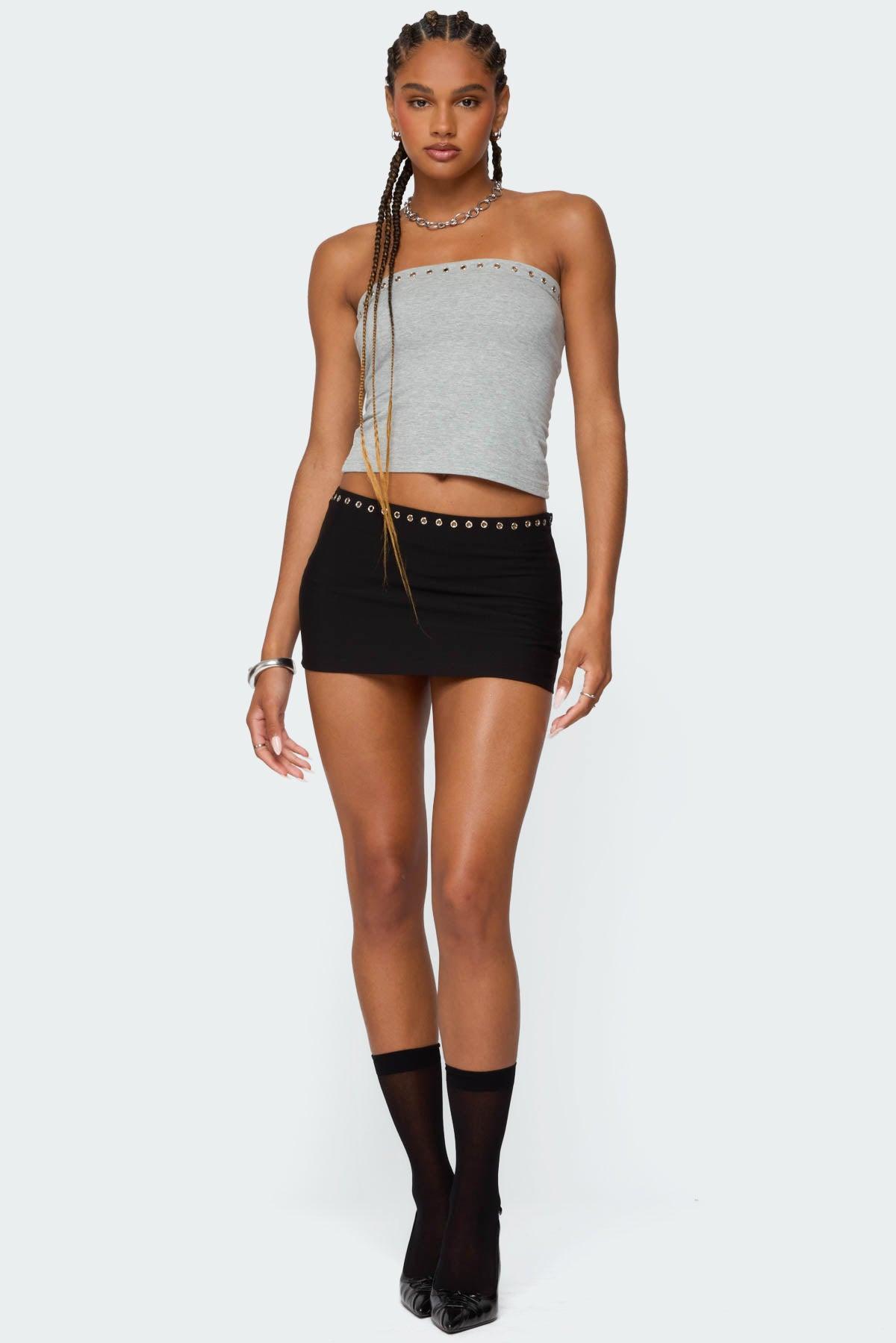 Jaxie Grommet Mini Skort Product Image