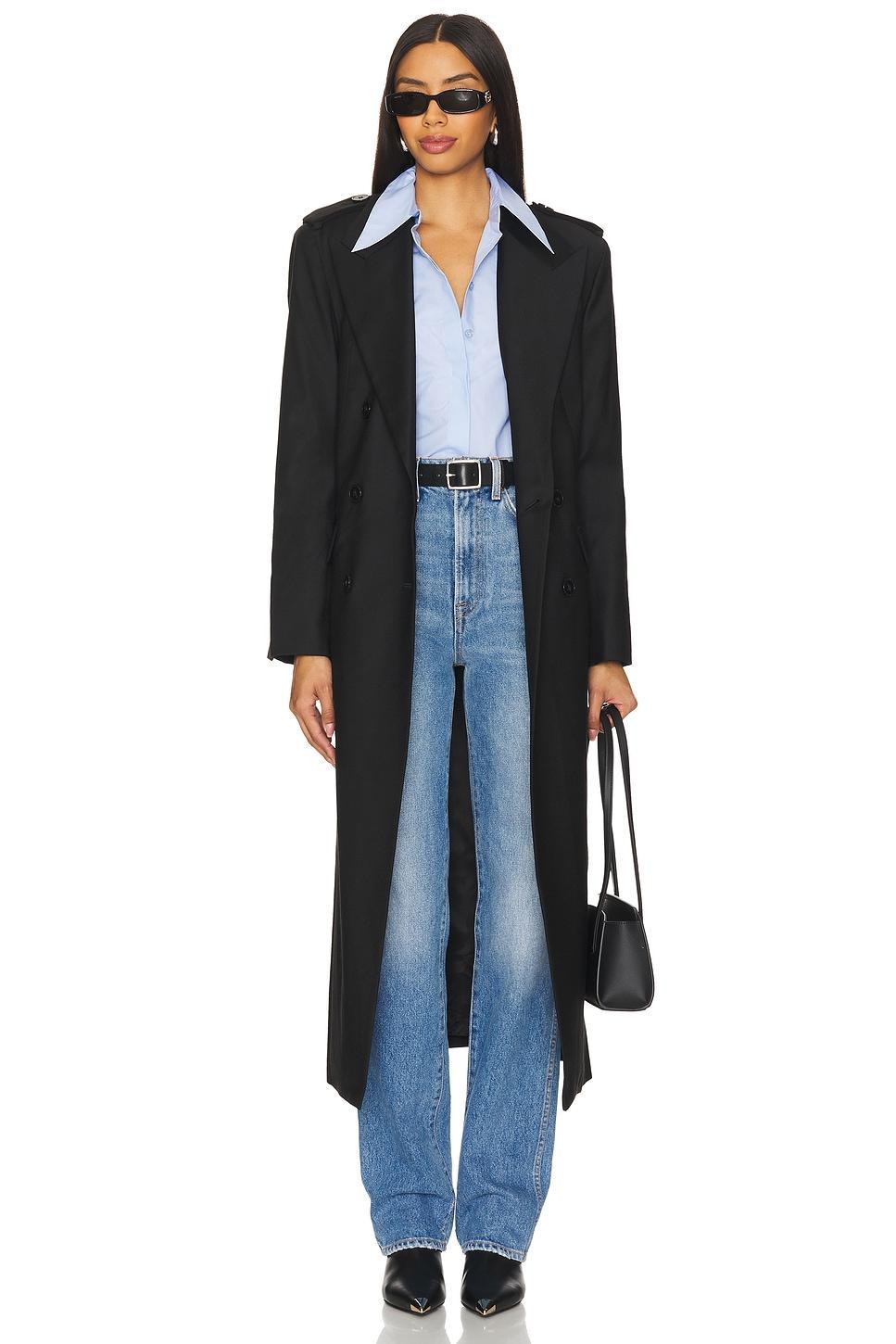 Colette Oversized Trench Coat Ivy Oak Product Image