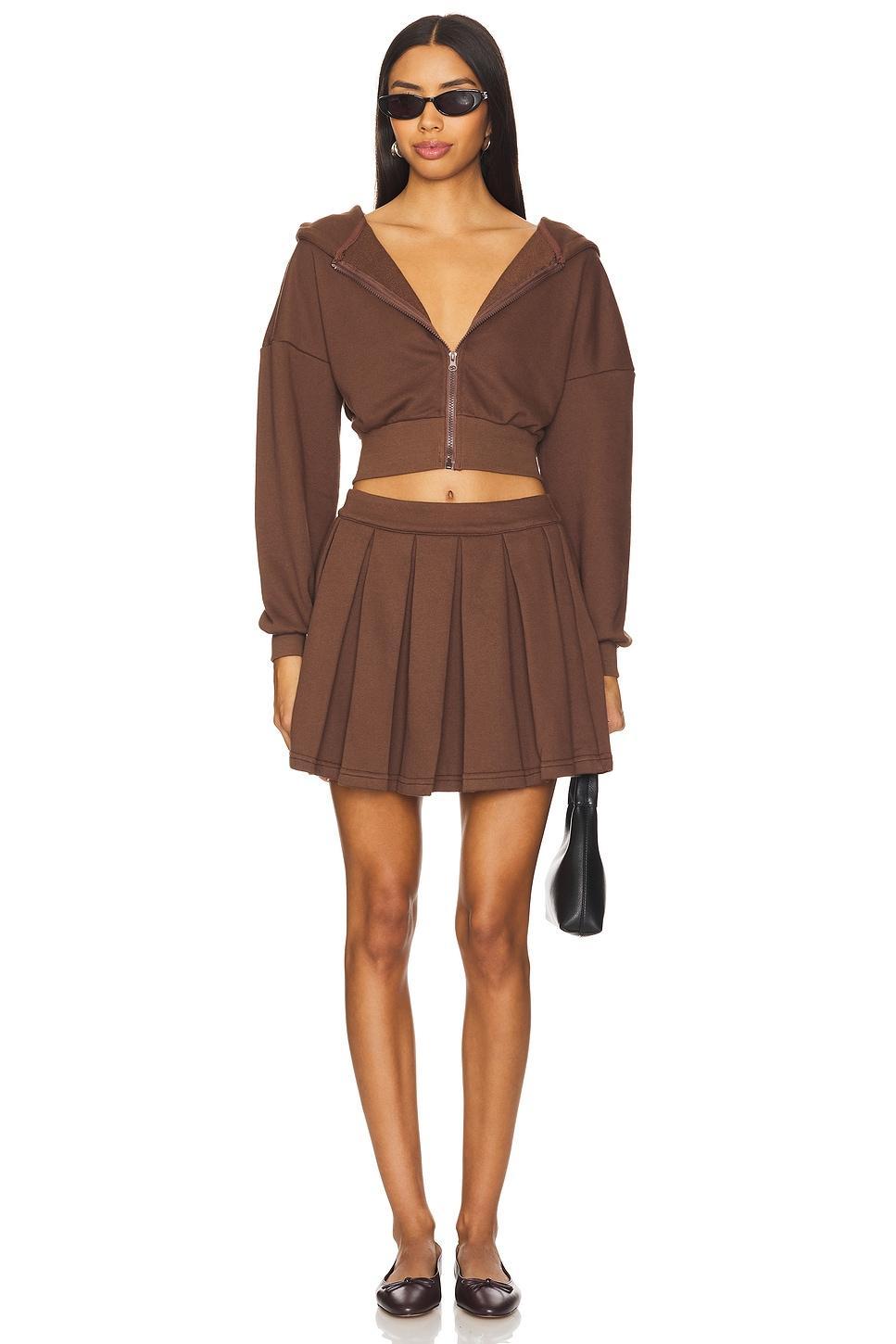Madison Joy Mini Pleated Skirt Nubyen Product Image