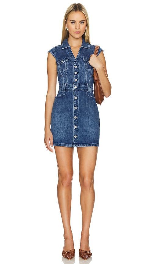 Jaxsyn Denim Dress PAIGE Product Image