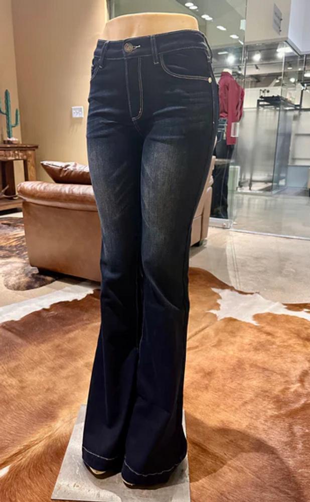 CC Western® Ladies' Carissa Classic Dark Wash Jeans Product Image