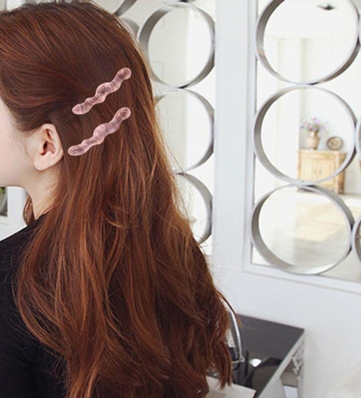 Set of 2: Wavy Acrylic Hair Clip Product Image
