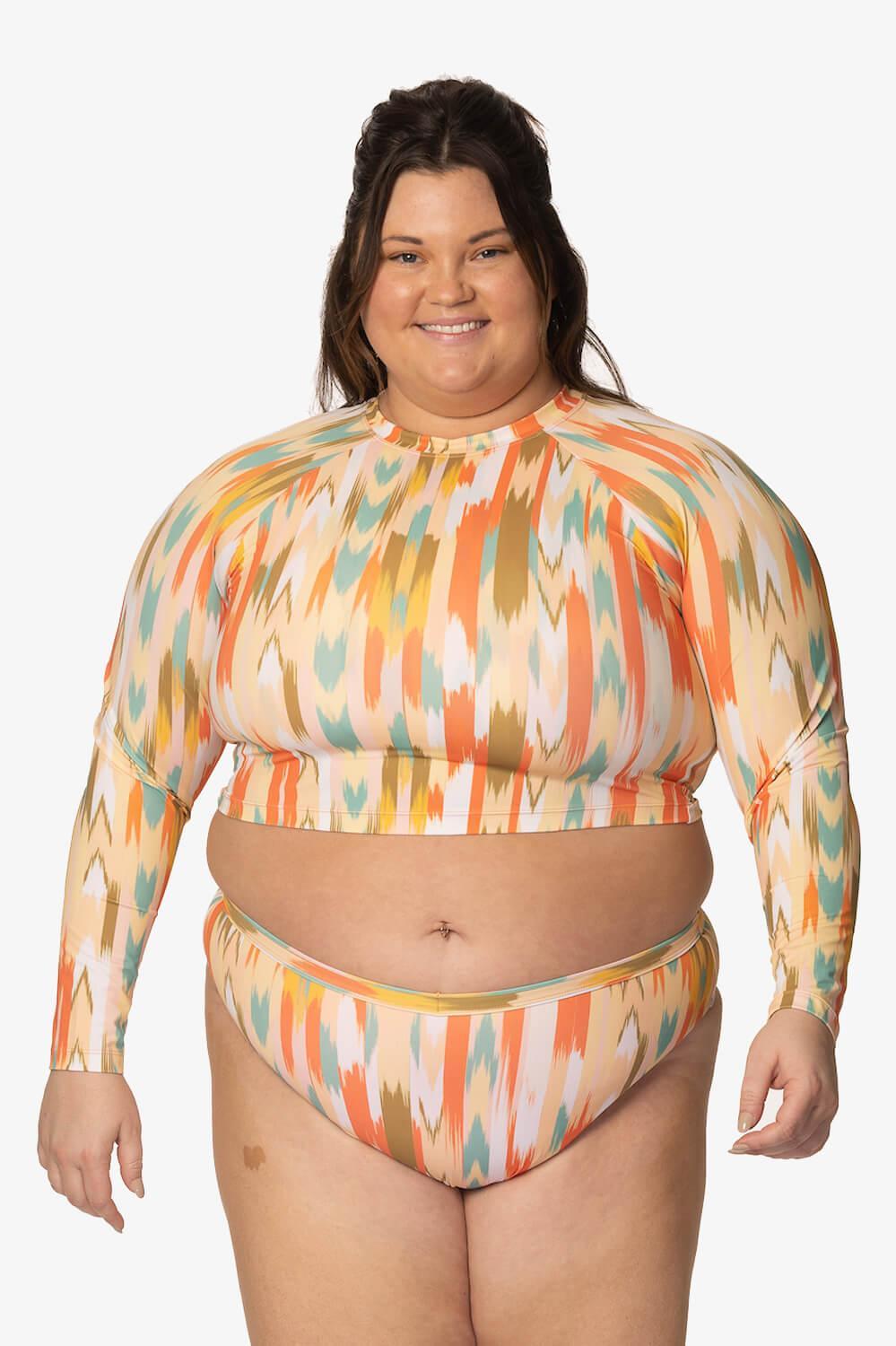 Final Sale Moana Long Sleeved Crop Rashguard Product Image