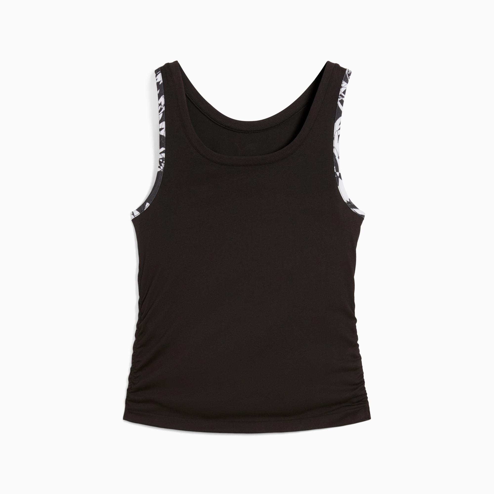 TROPICAL Women's Graphic Crop Tank Product Image