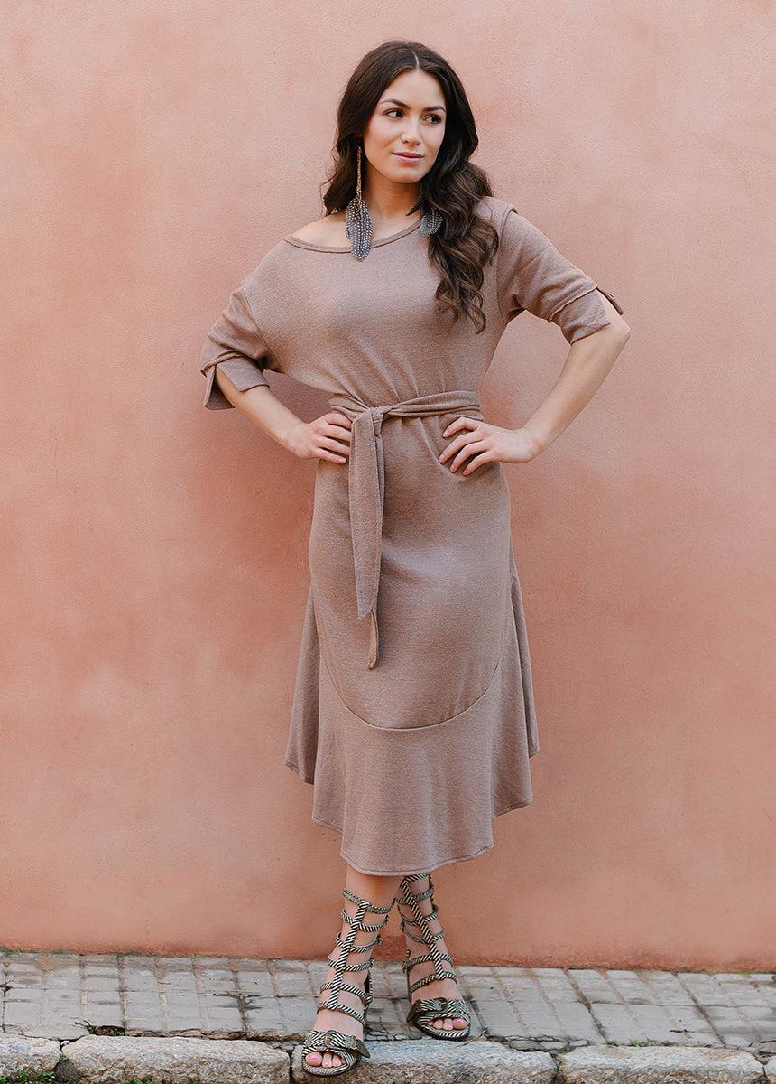 Kayliyah Dress in Doe Female Product Image