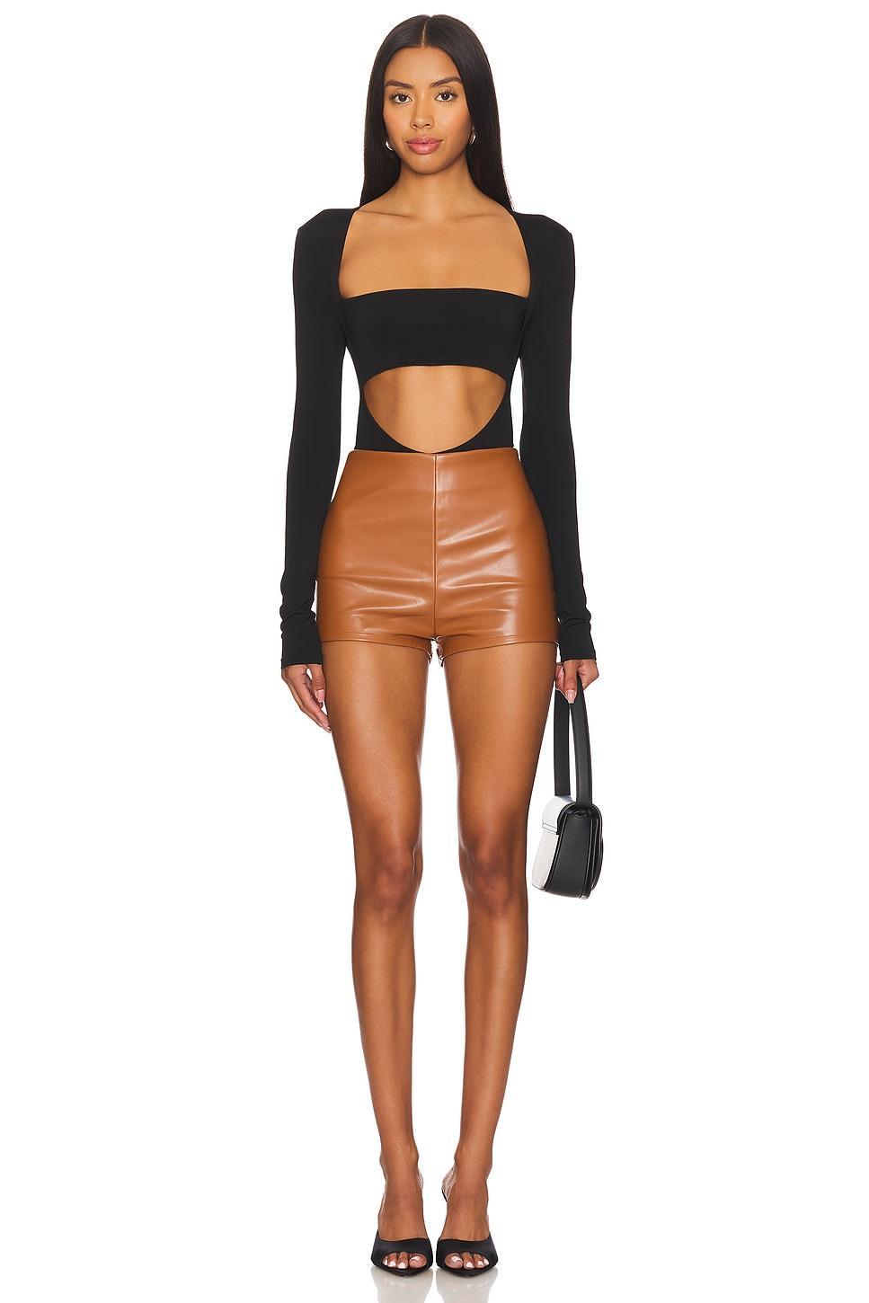 Faux Leather Shorts Nookie Product Image