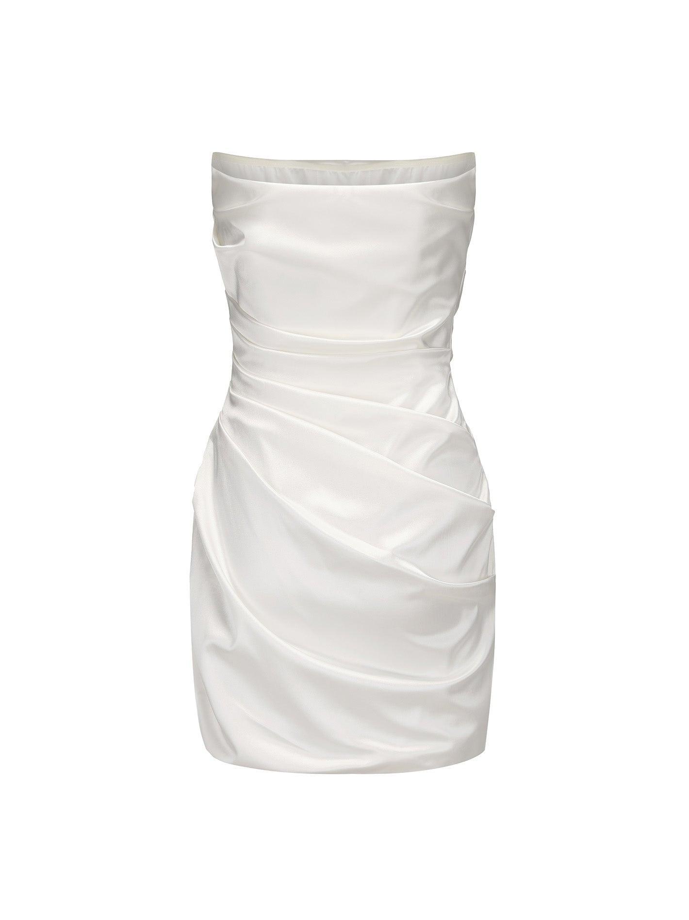 Jolene Dress (White) Product Image