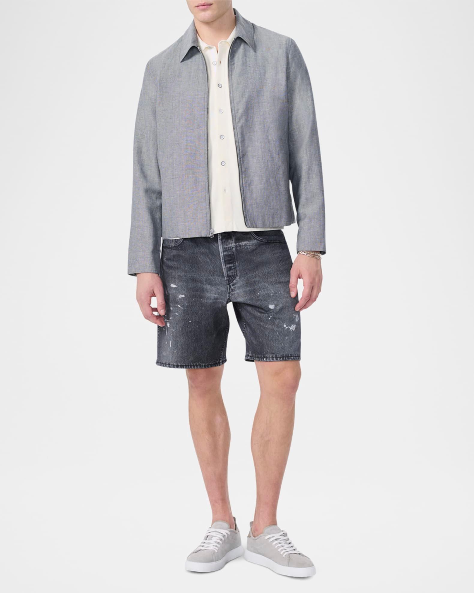 Mens Miramar Straight-Fit Denim Shorts Product Image