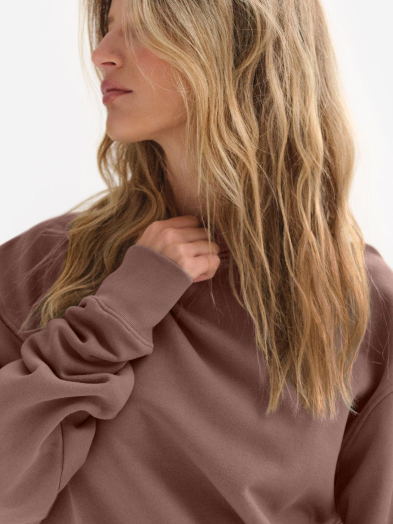 Organic Fleece Relaxed Hoodie Female Product Image