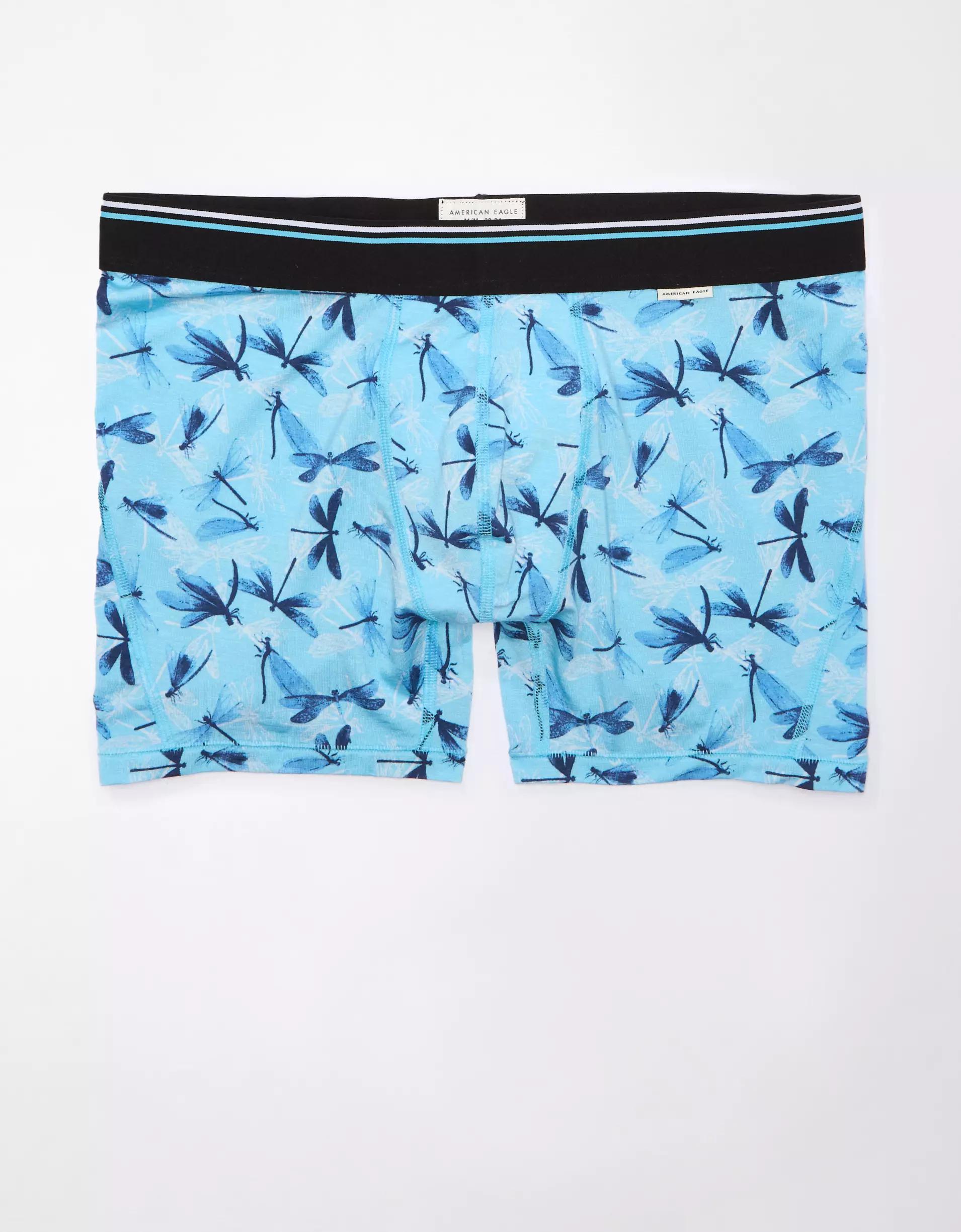 AEO Men's Dragonflies 4.5" Ultra Soft Boxer Brief Product Image