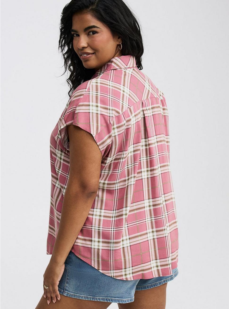 Challis Dolman Button-Up Shirt Product Image