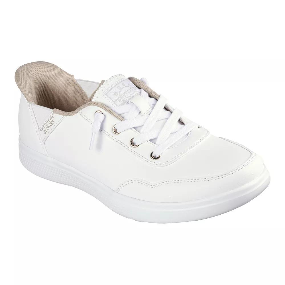 BOBS by Skechers Hands Free Slip-ins® Skipper Keep It Classic Women's Shoes, Size: 6.5, White Product Image