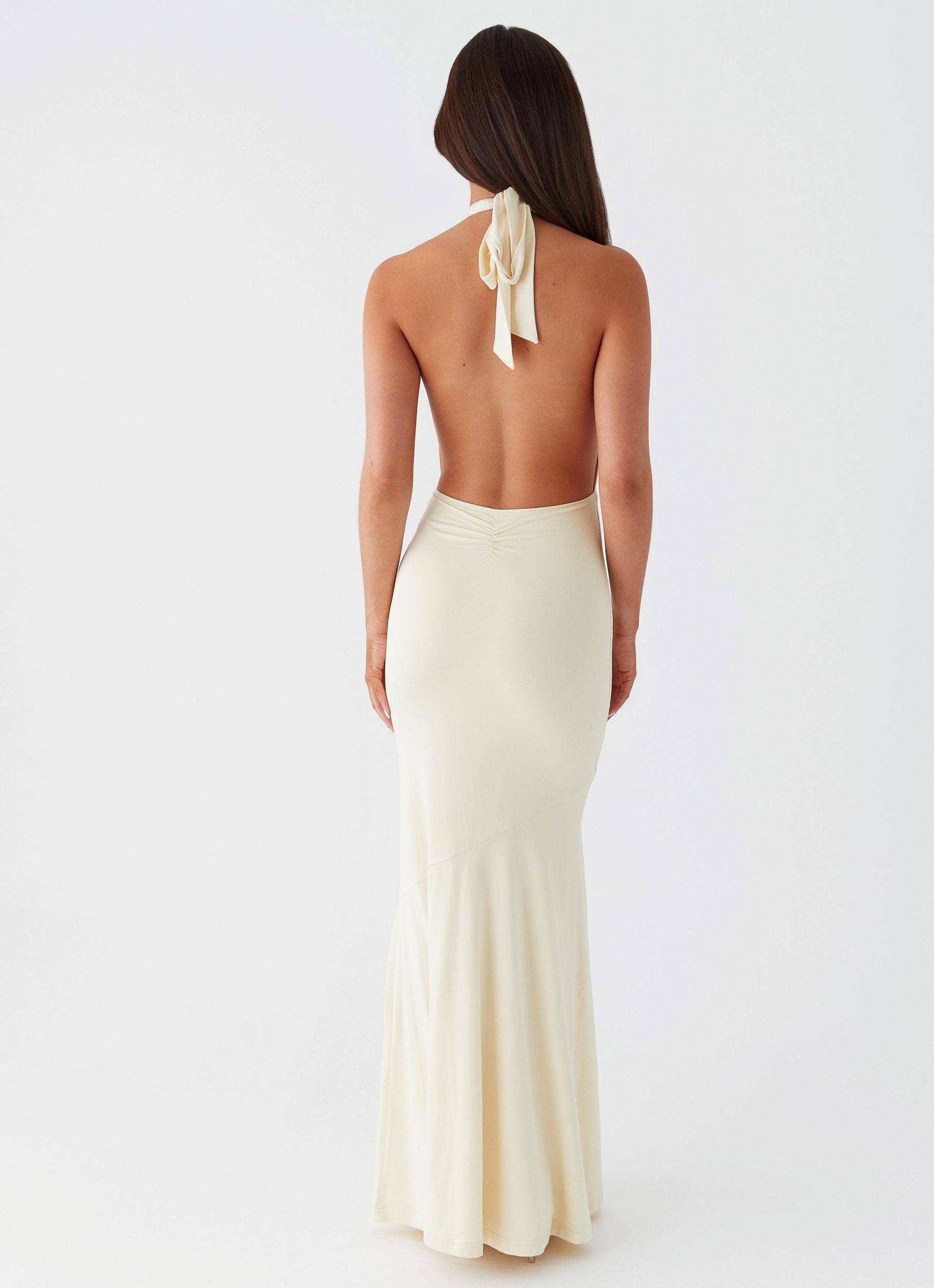 Eliza Rose Maxi Dress - Yellow Product Image