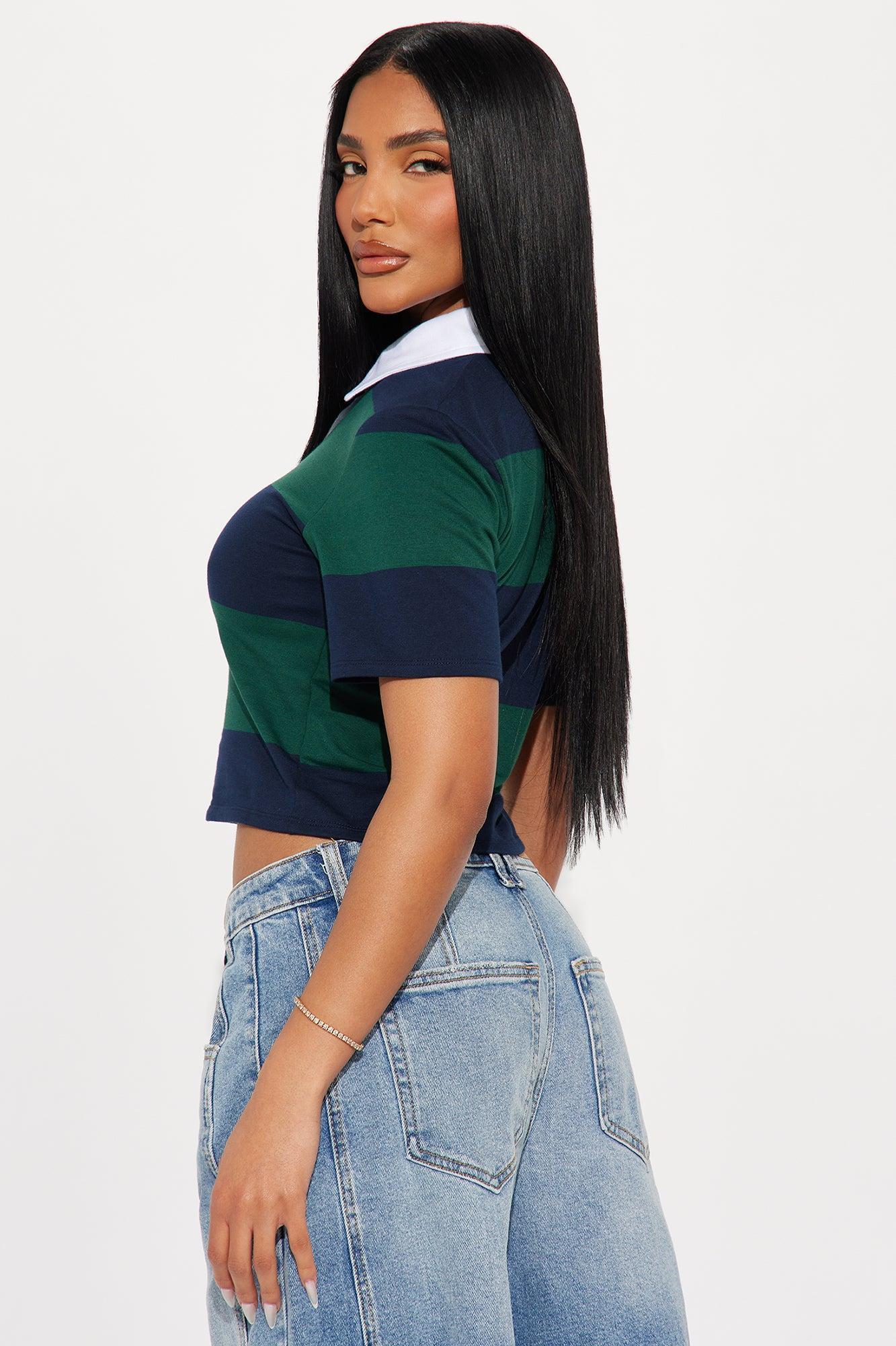 Sporty Era Polo Shirt - Green/combo Product Image