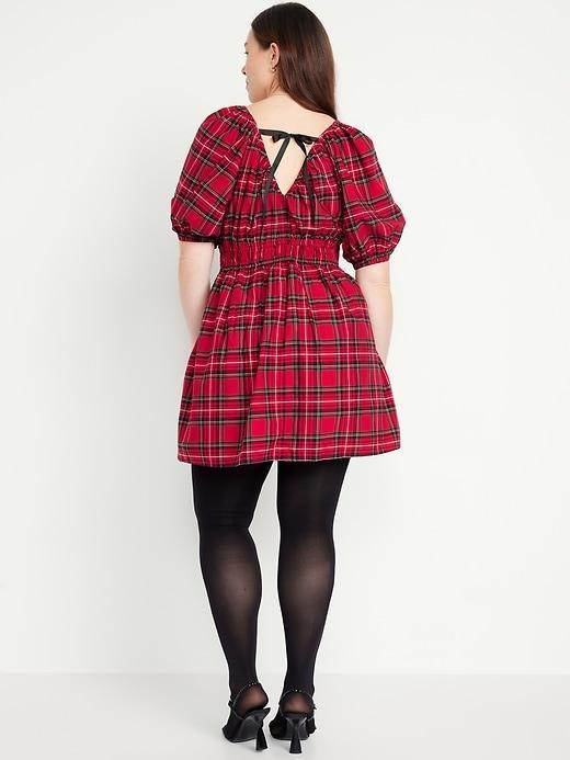 Waist-Defined Mini Dress Product Image