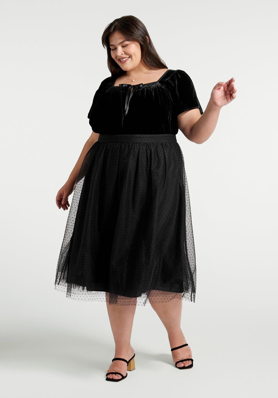 Fit To Be Tied Velvet Top Product Image