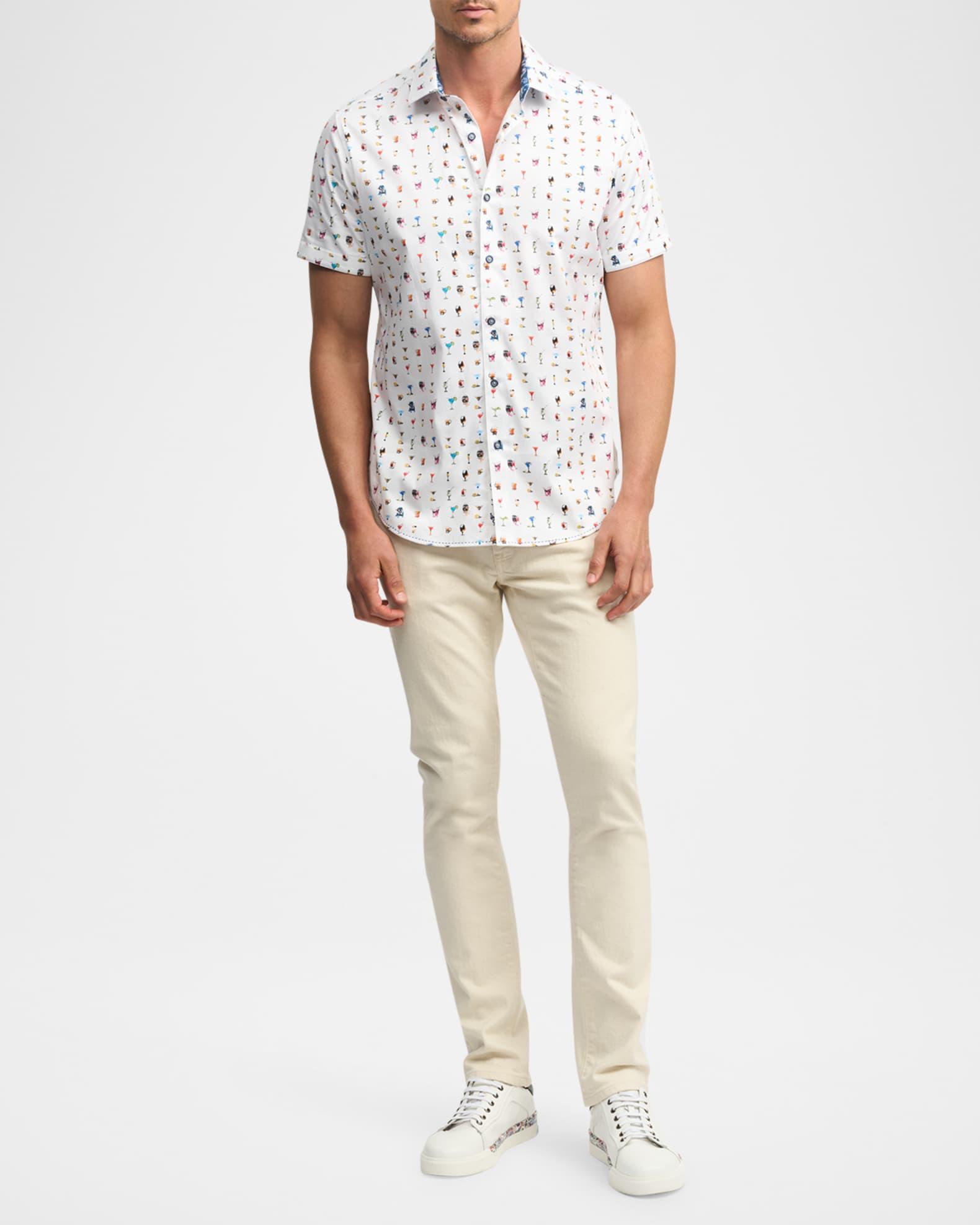 Mens Booze Cruz Short-Sleeve Shirt Product Image