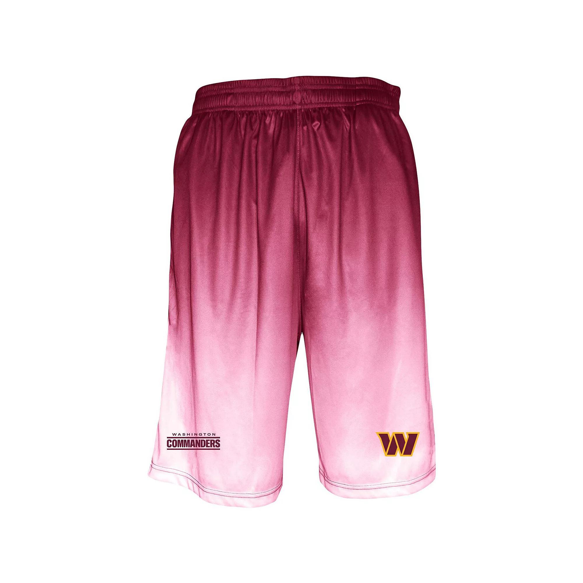 Men's Burgundy Washington Commanders Big & Tall Faded Shorts, Size: XLT, Wft Med Re Product Image
