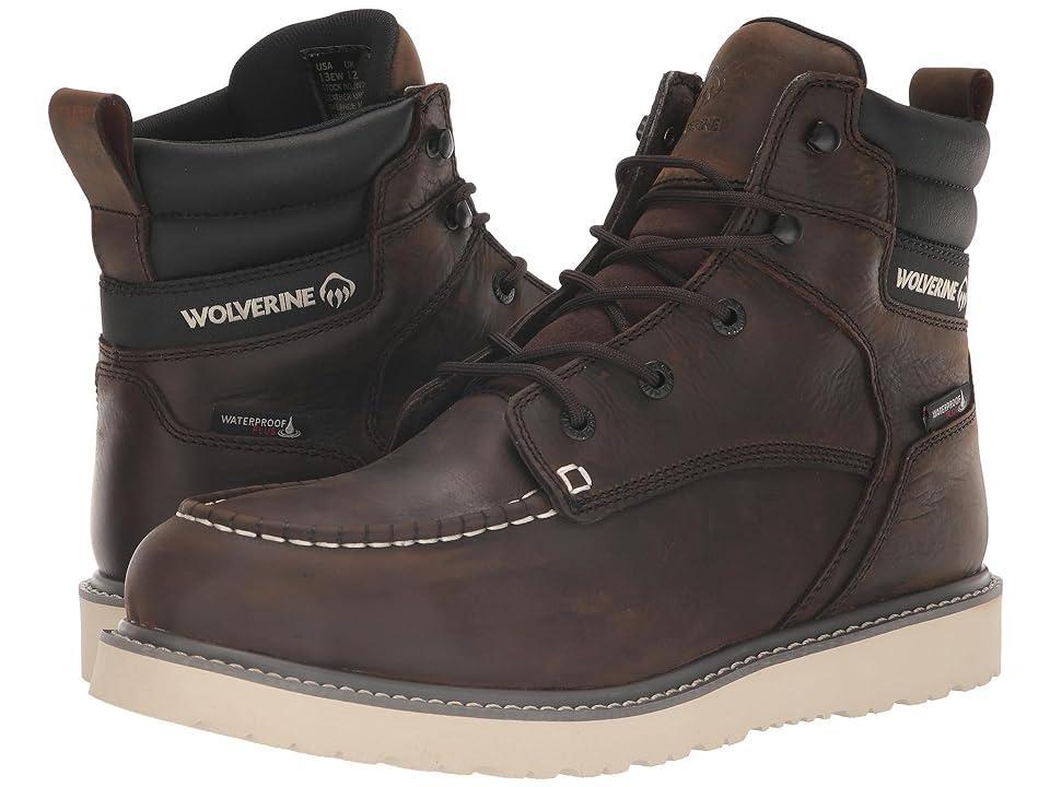 Wolverine Trade Wedge Waterproof 6 (Dark ) Men's Boots Product Image