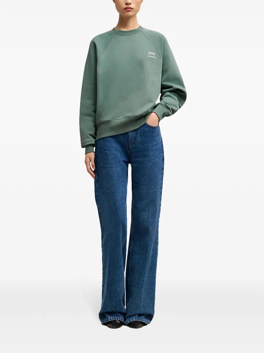 Ami Alexandre Mattiussi organic-cotton sweatshirt Product Image