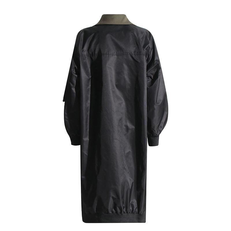 Two-Tone Double-Breasted Jacket Product Image