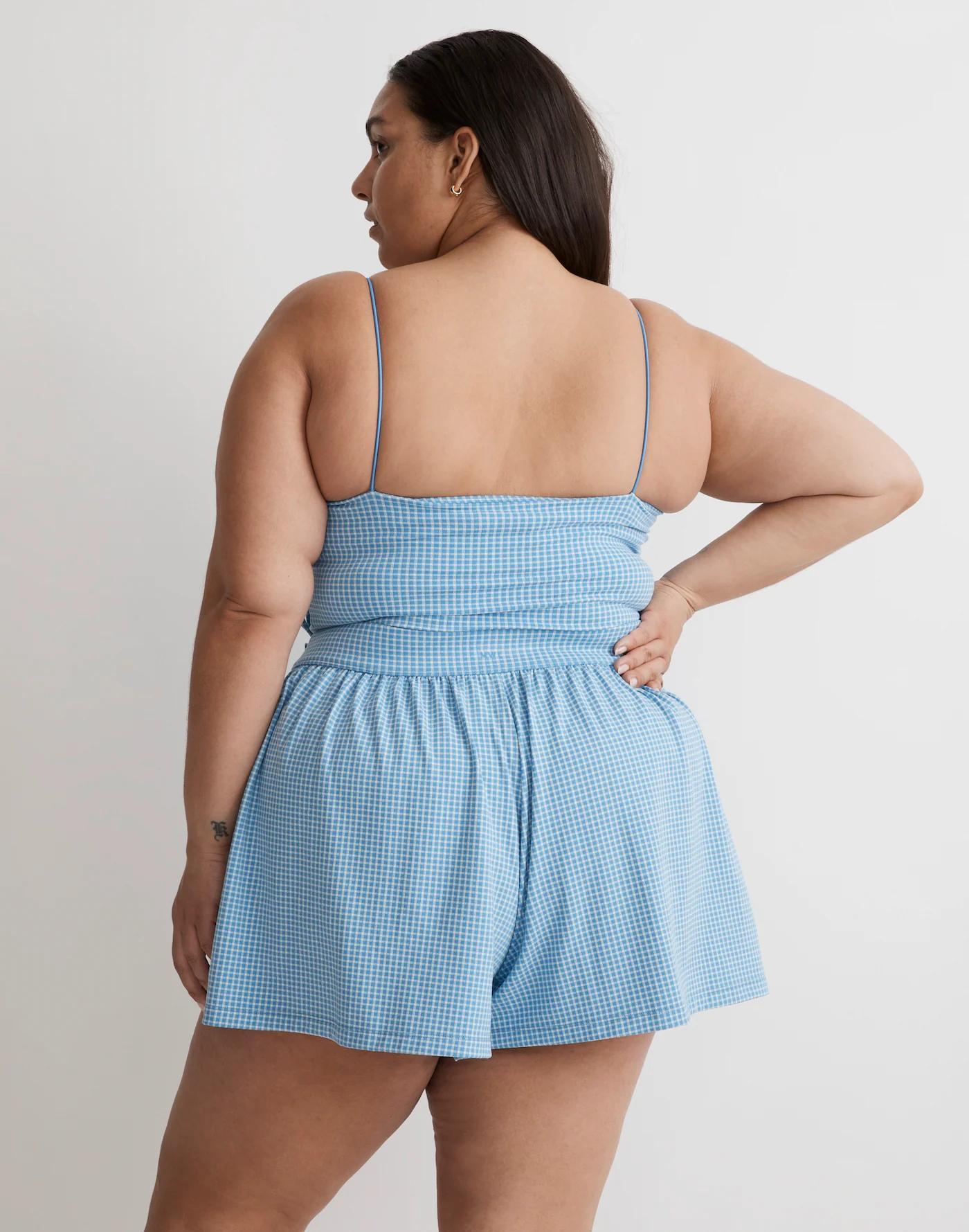 Flex Wrap Skort in Gingham Product Image