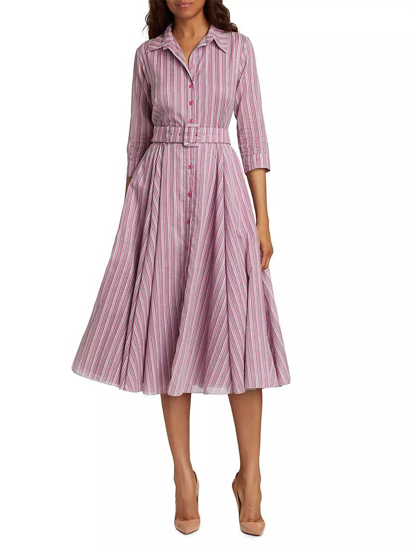 Aster Napoli Stripe Cotton Shirtdress Product Image