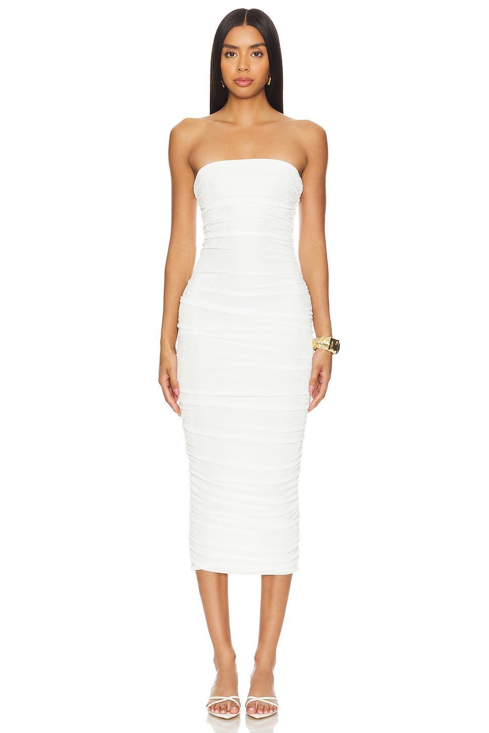 Martha Strapless Midi Dress SER.O.YA Product Image
