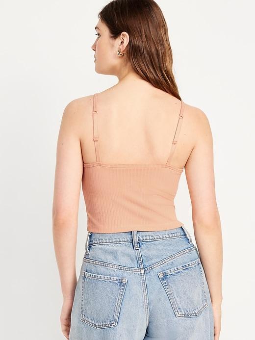 Fitted Ribbed Cami Product Image