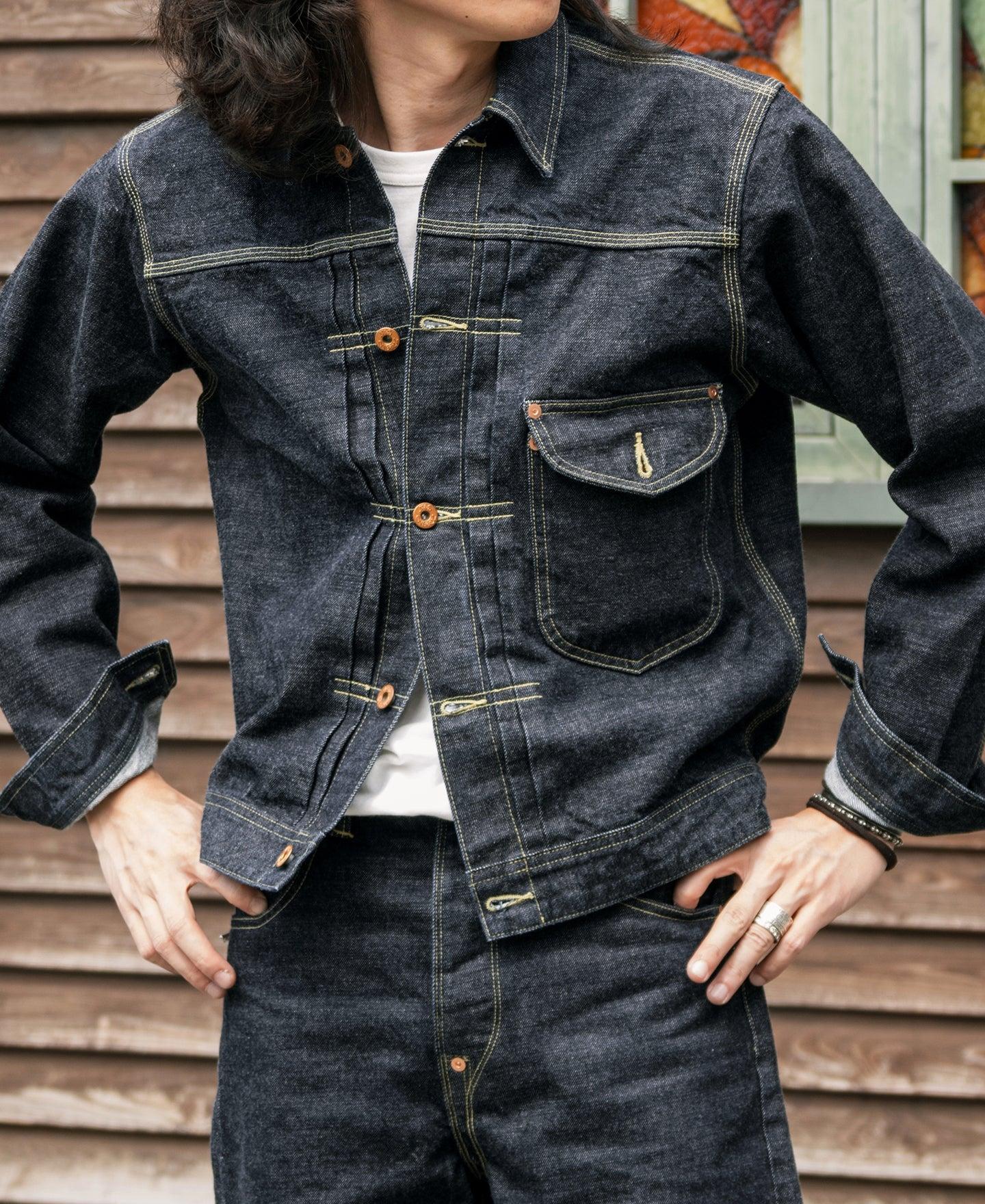 1936 Model Cowboy Selvedge Denim Jacket Product Image