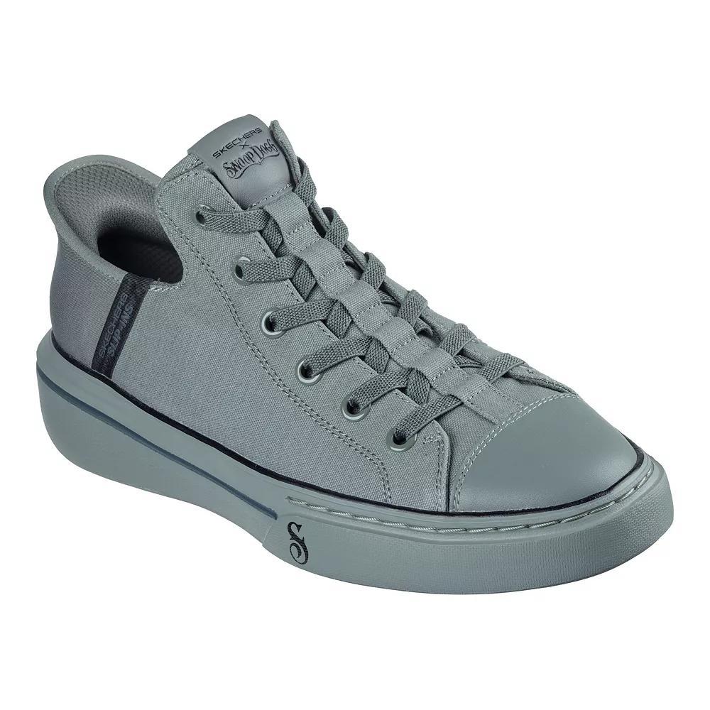 Skechers Hands Free Slip-ins® x Snoop Dogg Snoop One Boss Life Canvas Men's Shoes, Size: 10, Green Product Image
