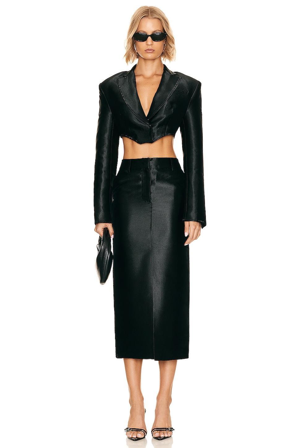 Embellished Midii Skirt ROTATE Product Image