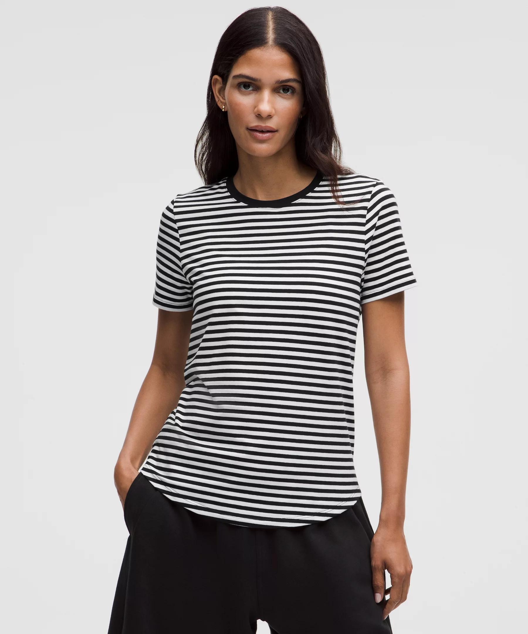 Love Curved-Hem Crewneck T-Shirt Product Image