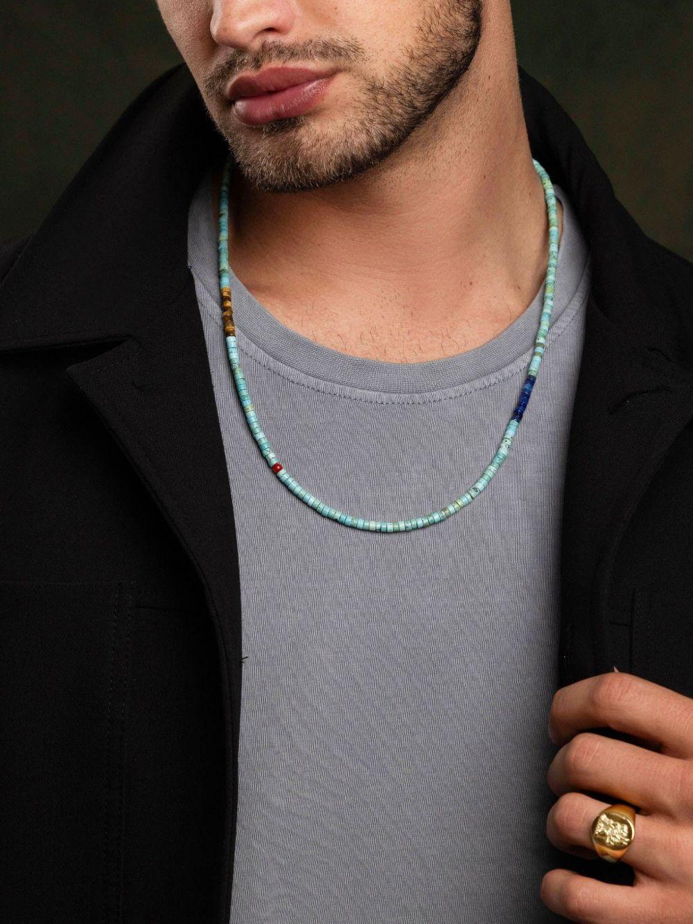Heishi beaded necklace Product Image