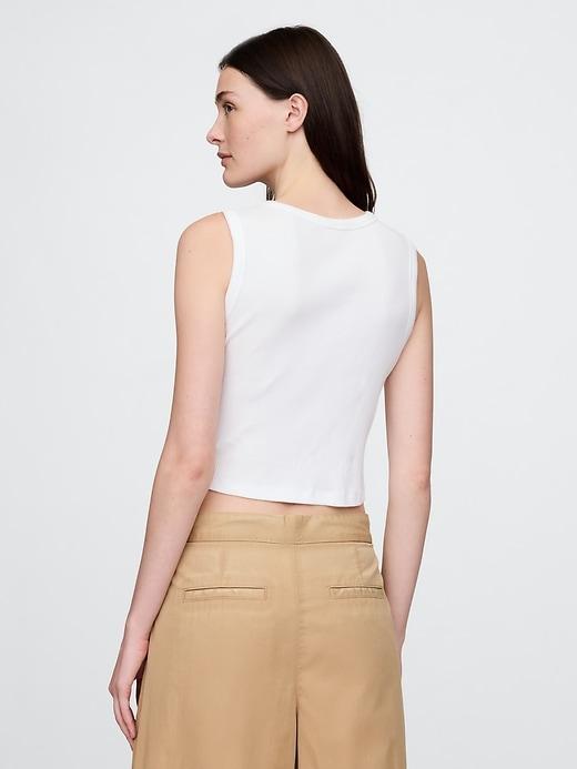 Cropped Rib Top Product Image