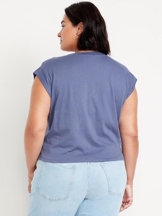 Sleeveless V-Neck Top Product Image