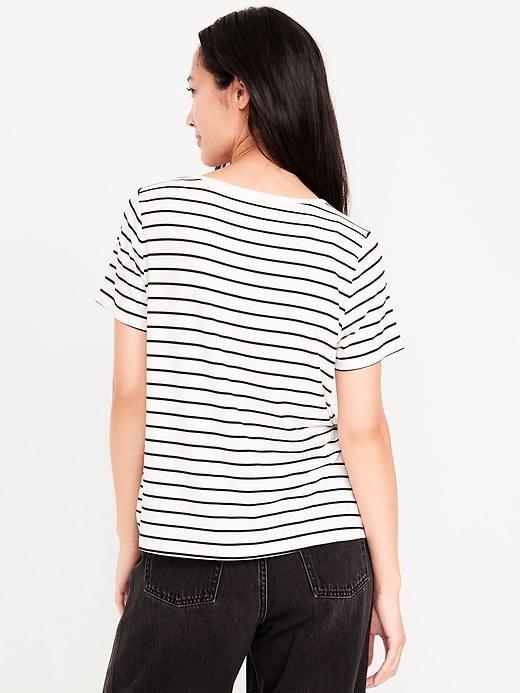 Luxe V-Neck T-Shirt Product Image