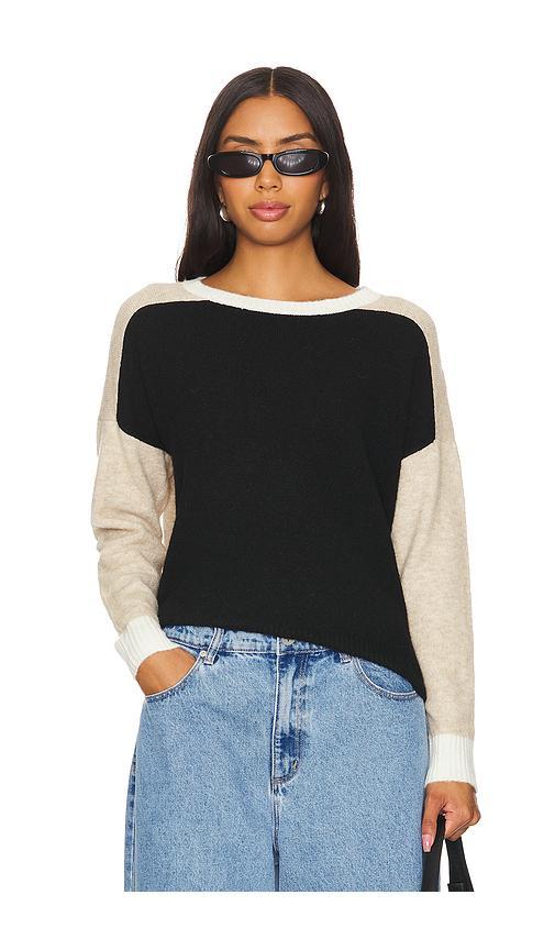 Deacon Blocked Crewneck Central Park West Product Image