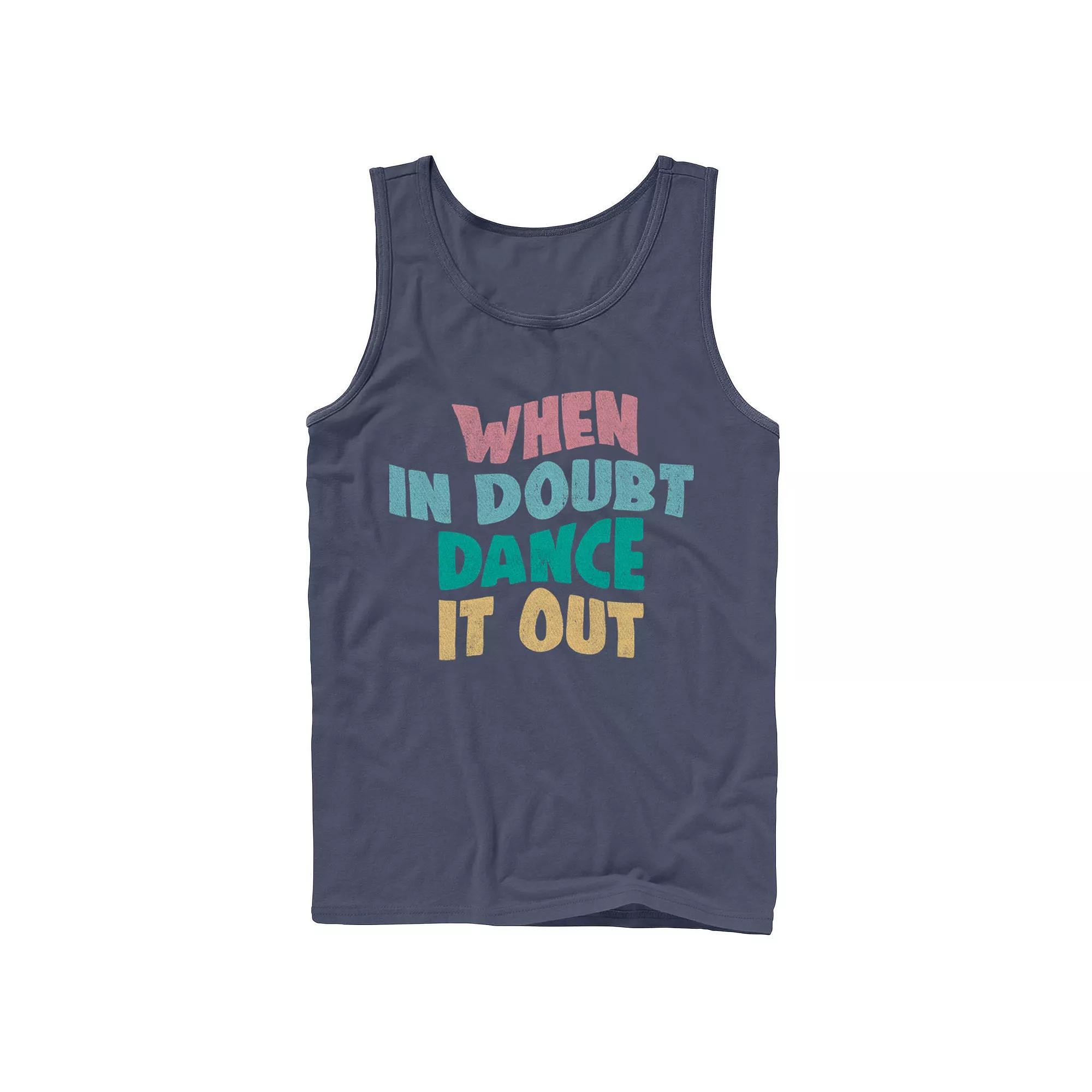 Men's Fifth Sun When In Doubt Dance It Out Tank Top, Size: Small, Blue Product Image