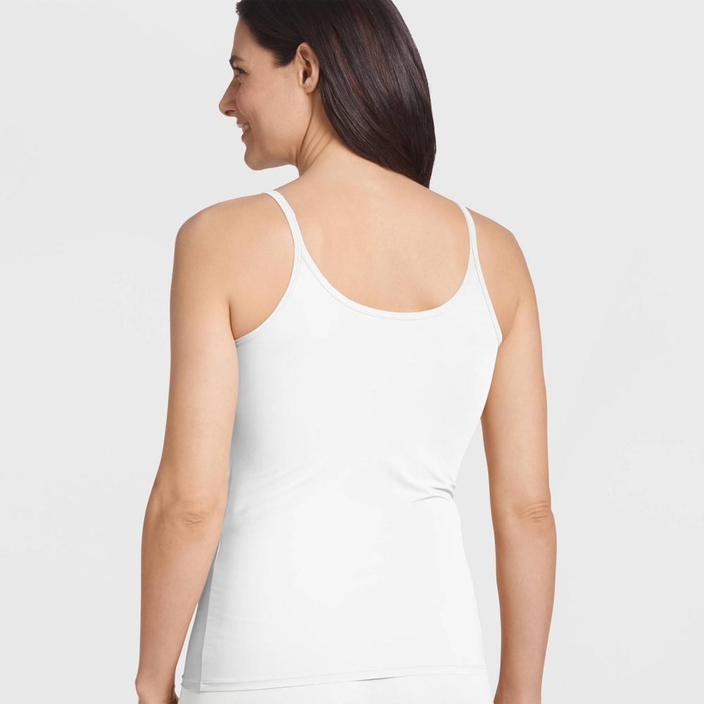 Jockey Generation Womens Ultralight Smoothing Cami - White XXL: Pullover, Below Waist, Jersey Microfiber Product Image