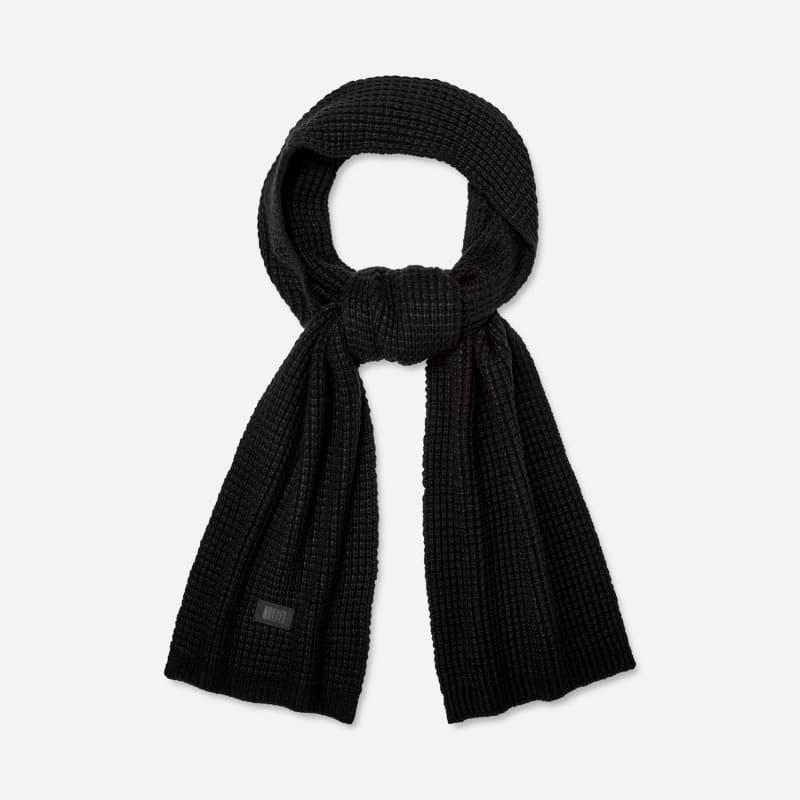 Mens Waffle Knit Scarf Product Image