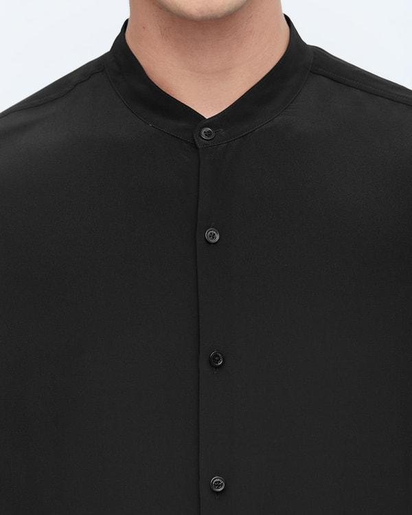 Business Formal Silk Shirt For Men Product Image