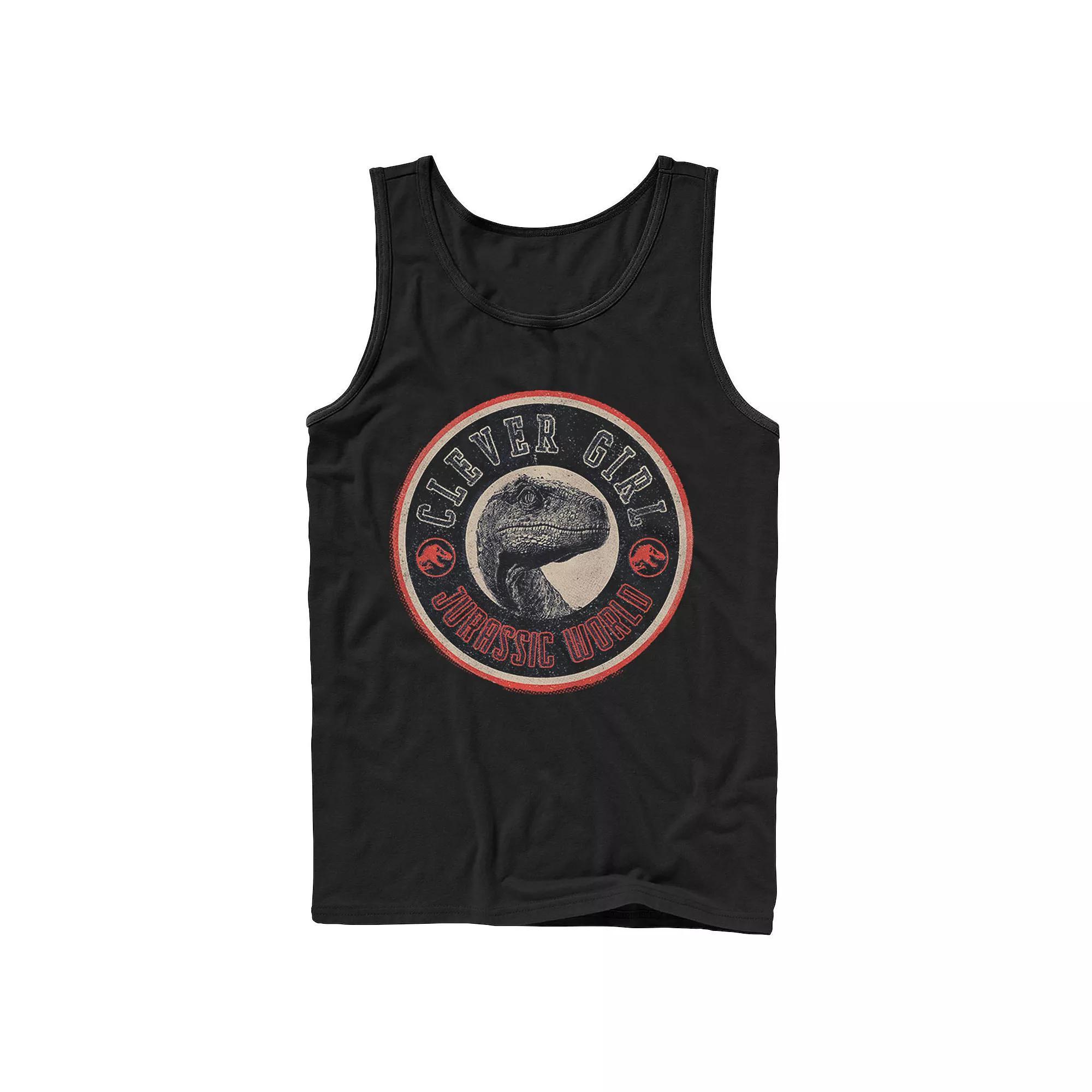 Men's Nickelodeon Invader Zim Gir Pulling Zim's Antennas Portrait Graphic Graphic Tank Top, Size: Large, Athletic Grey Product Image