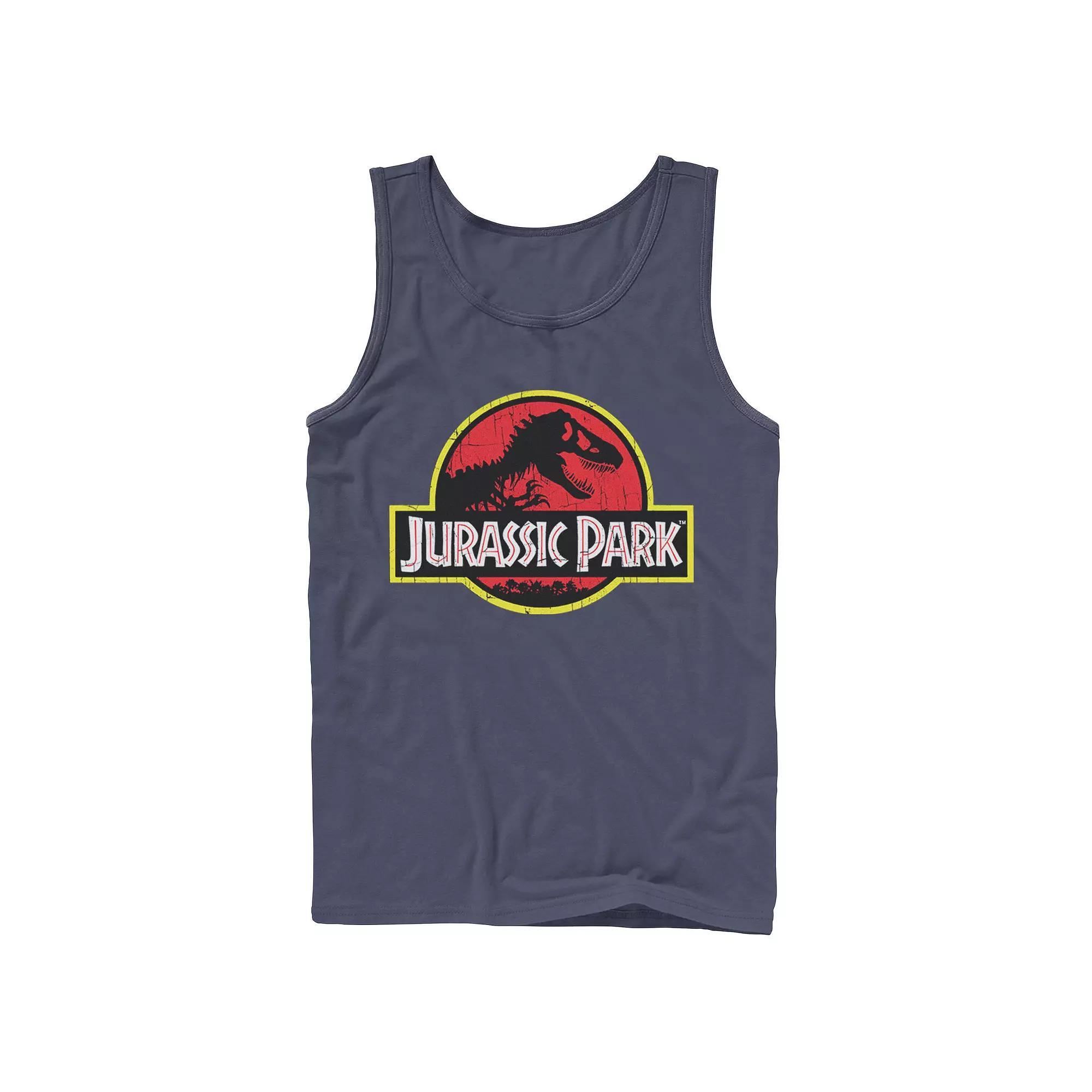 Men's Nickelodeon Invader Zim Enter Florpus Logo Graphic Tank Top, Size: Small, Blue Product Image