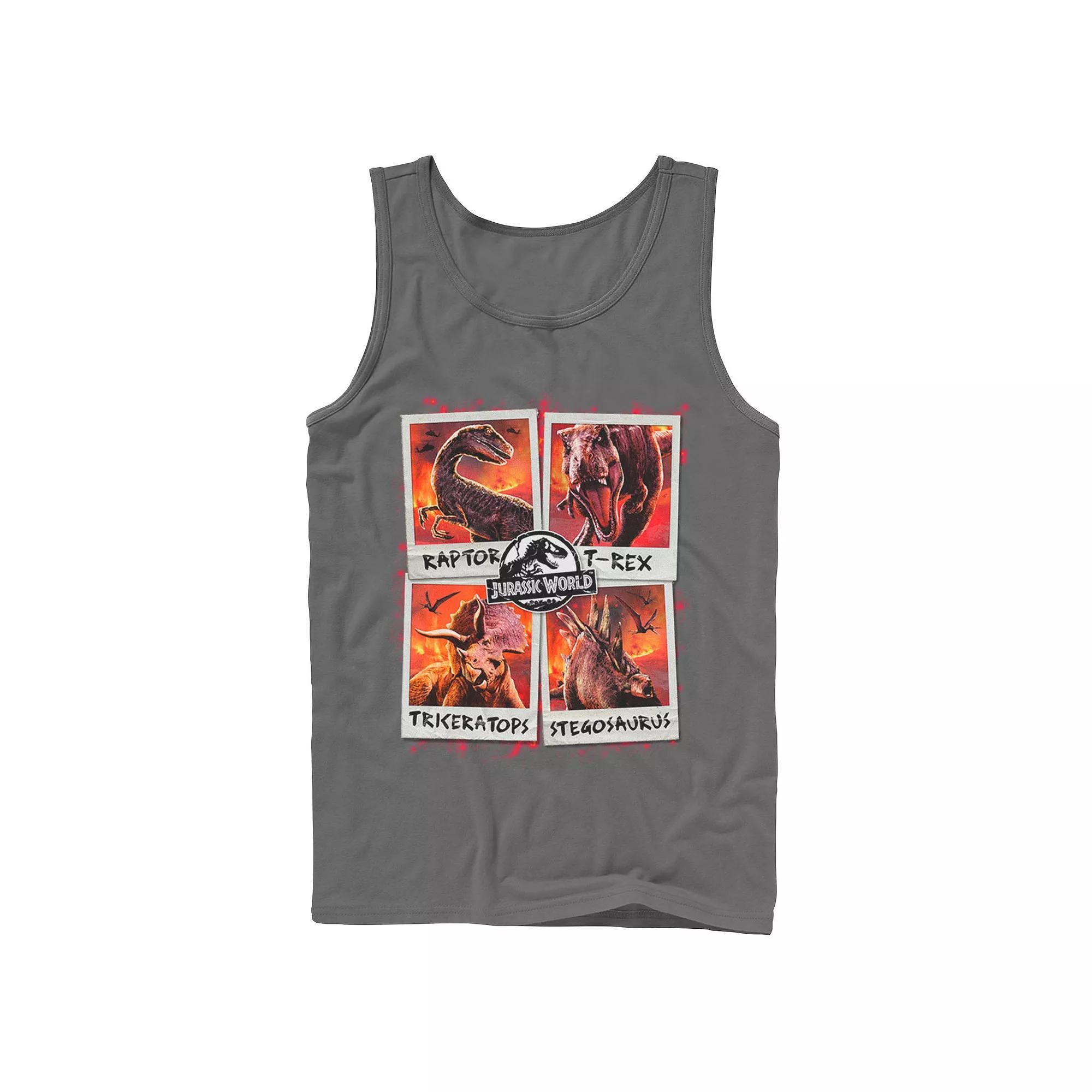 Men's Batman Bat Signal Tank Top, Size: XL, Black Product Image