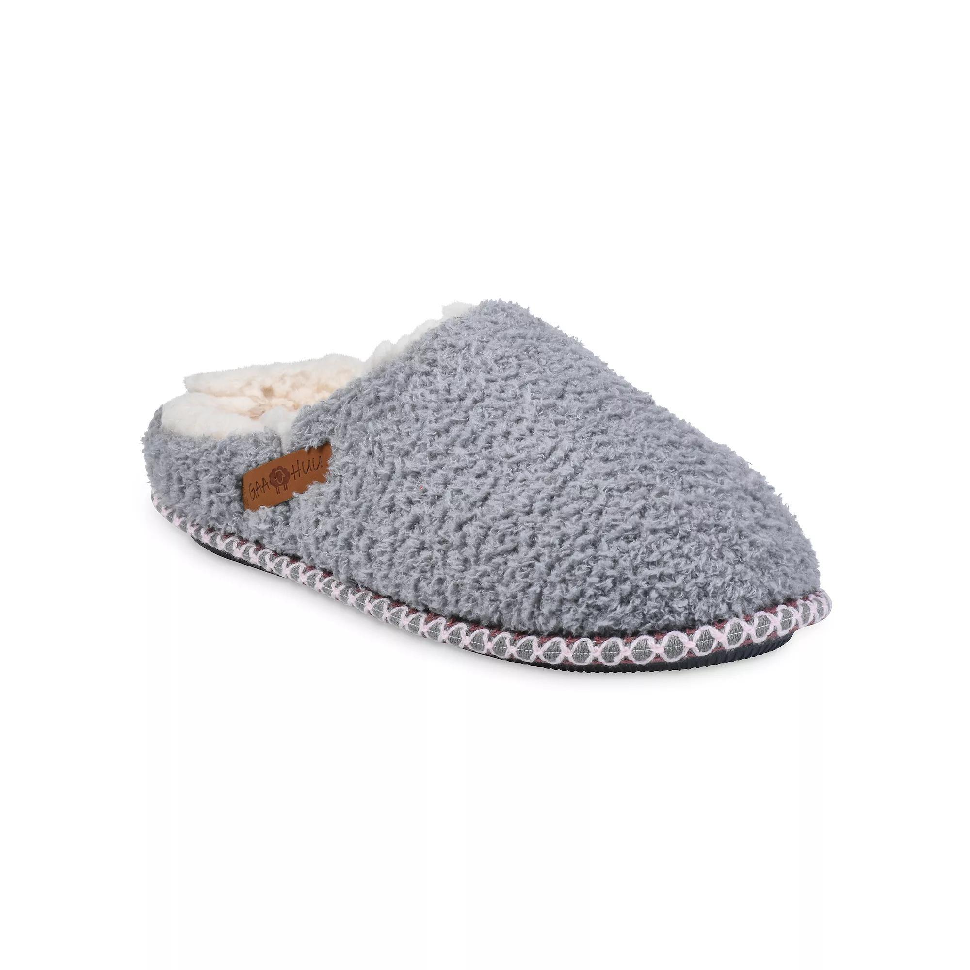 GaaHuu® Cozee Fleece Clog Women's Slippers, Size: Medium, Black Product Image