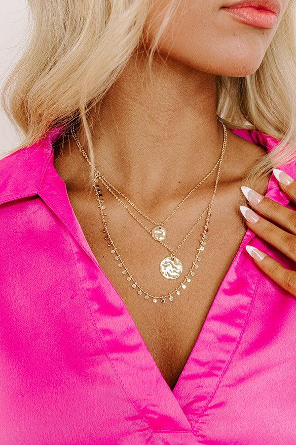Block Party Chic Layered Necklace Product Image