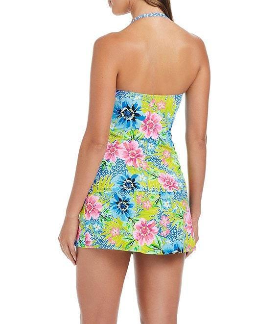 Bleu Rod Beattie Let's Get Away Draped Skirted Hipster Swim Bottom Product Image