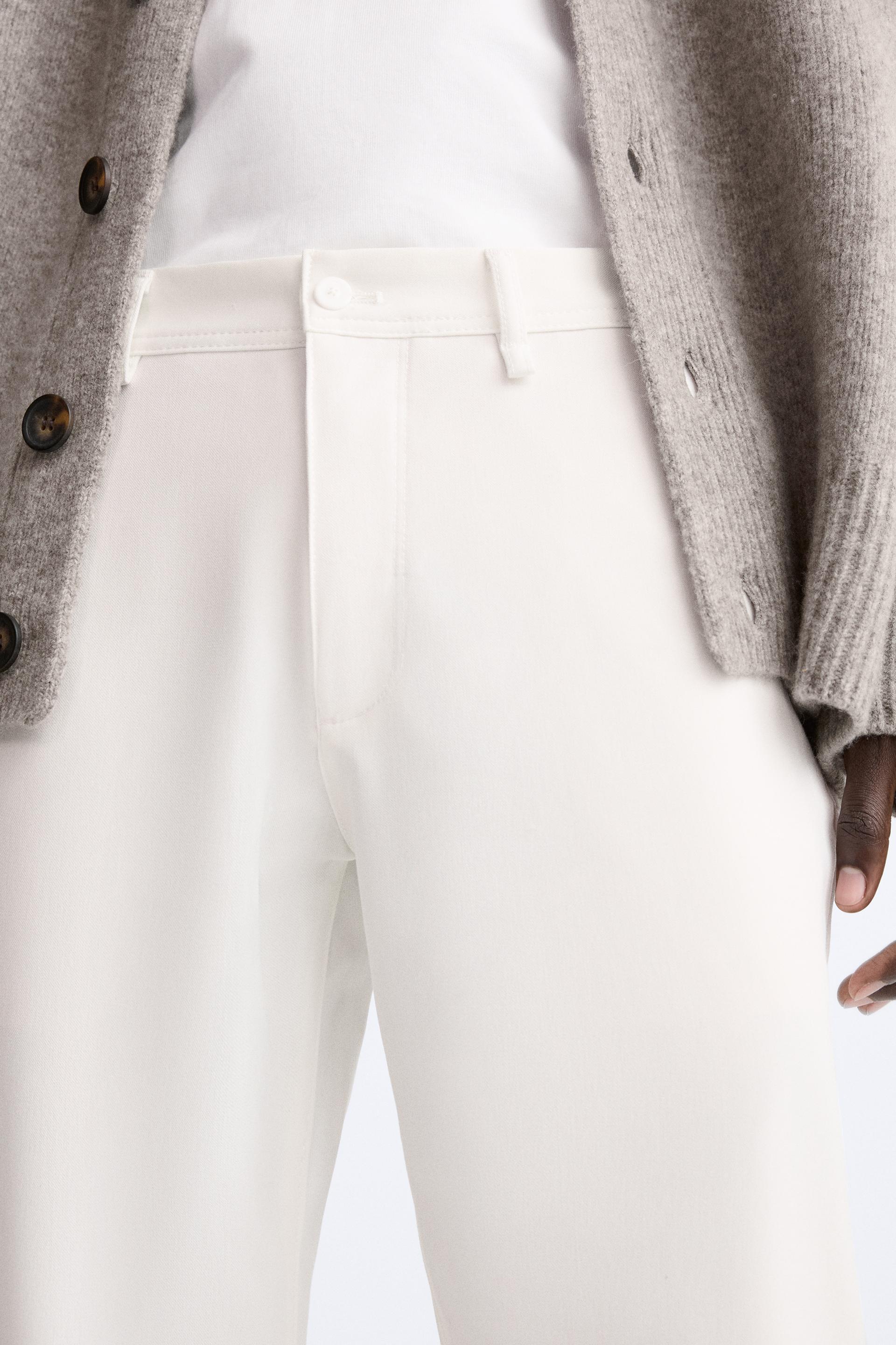 TEXTURED STRETCH PANTS Product Image